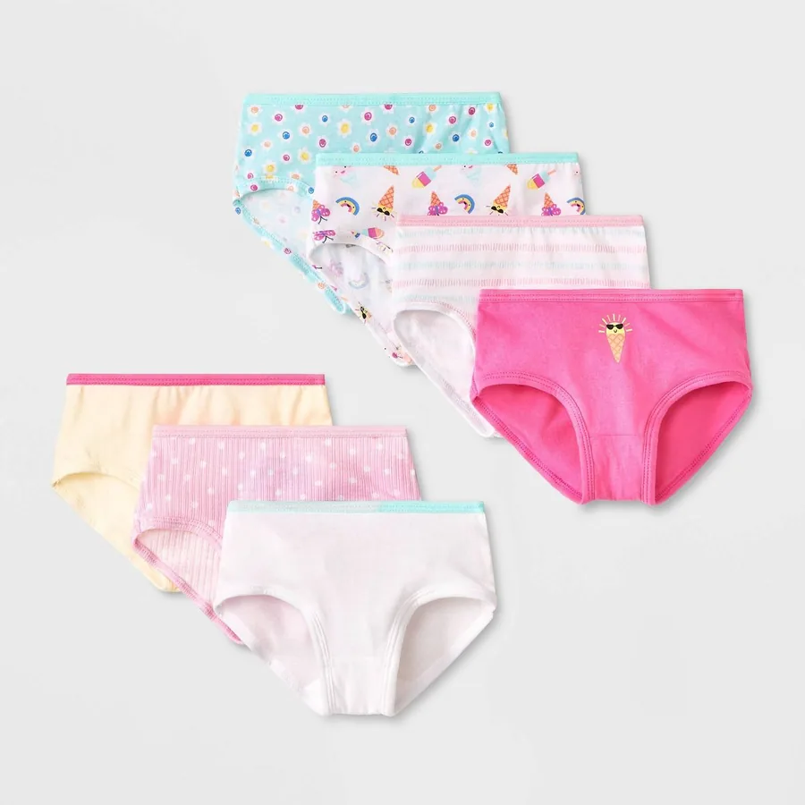 Cat & Jack toddler briefs in a multi pack with playful ice cream prints